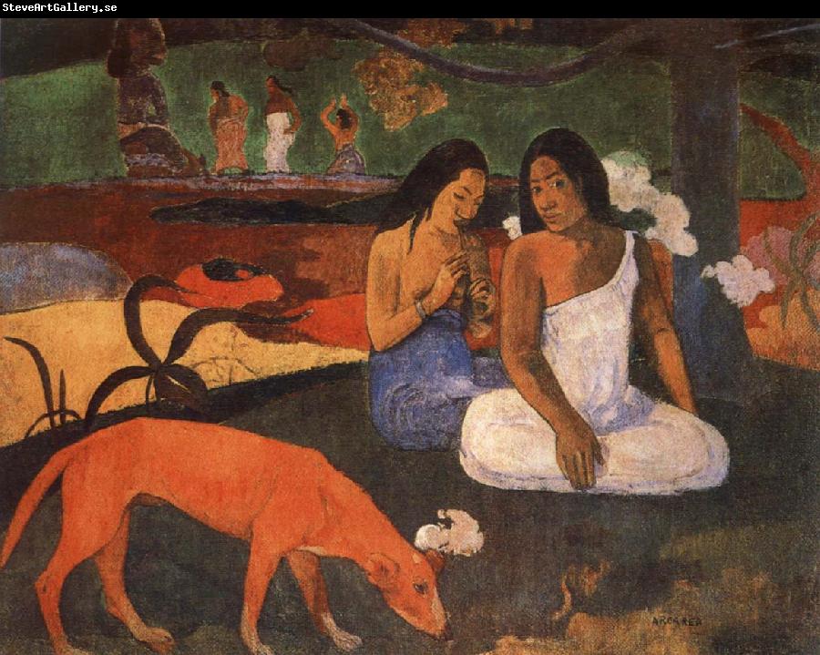 Paul Gauguin Pastime
